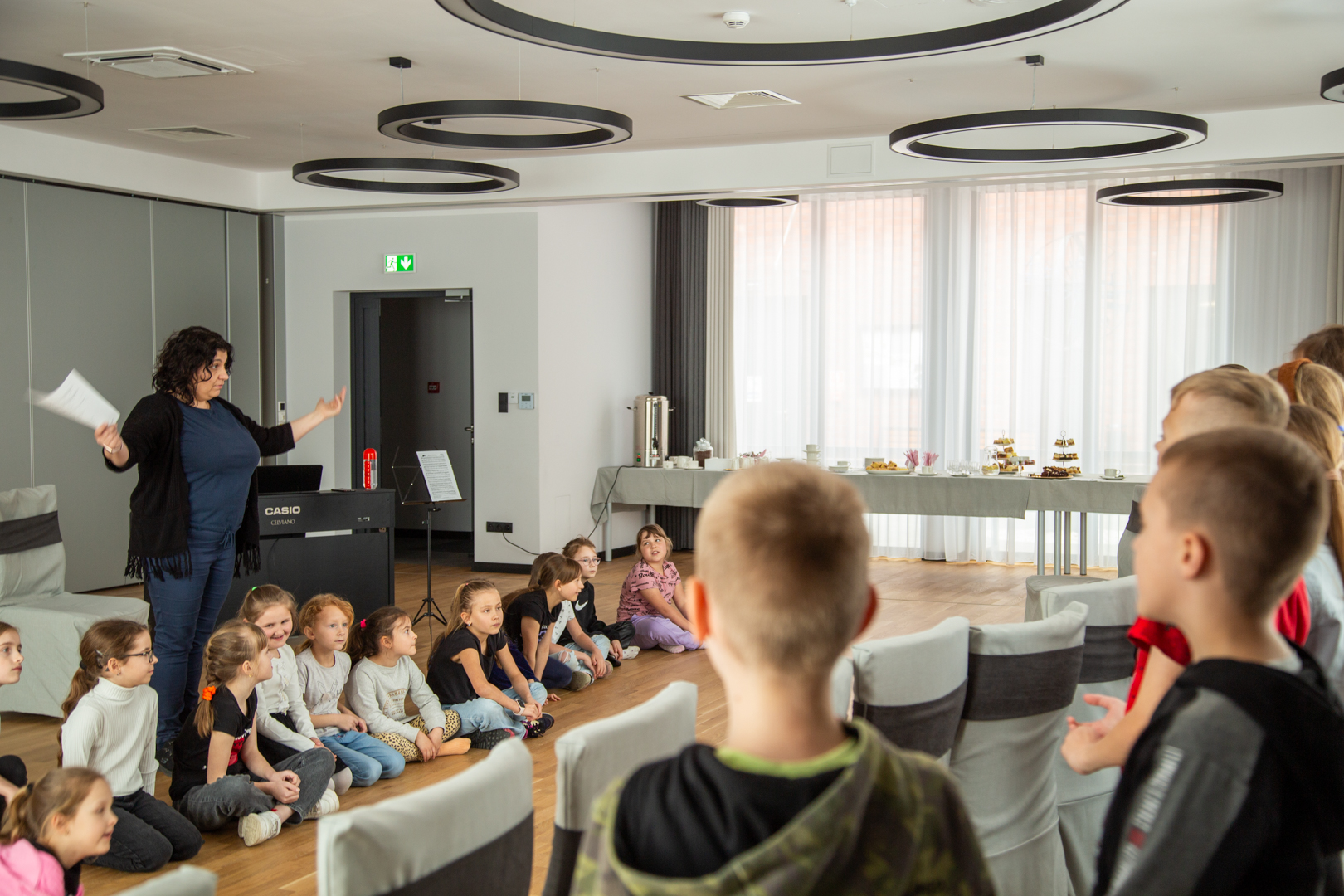 Warsztaty chórmistrzowskie w Domu Kultury w Radwanicach. - zdjęcie 4