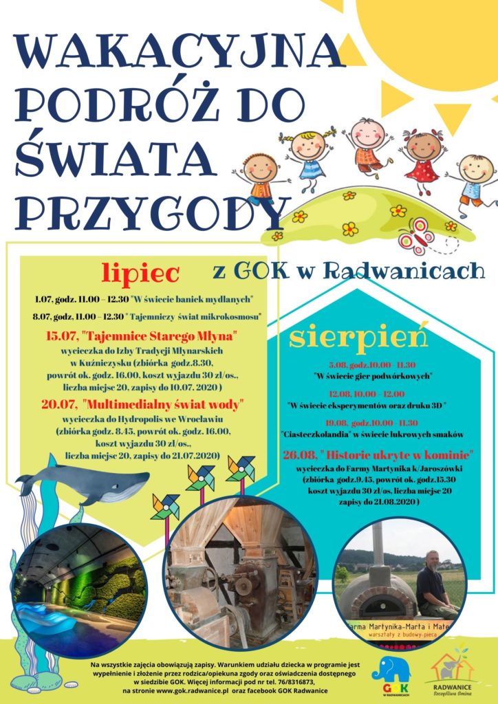 Zapraszamy na "Wakacyjną podróż do świata przygody" - zdjęcie 1