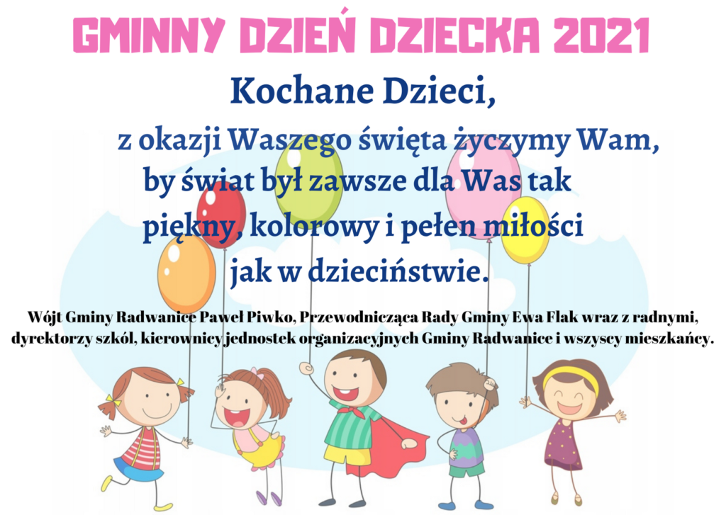 Ilustracja wprowadzenia: Gminny Dzień Dziecka