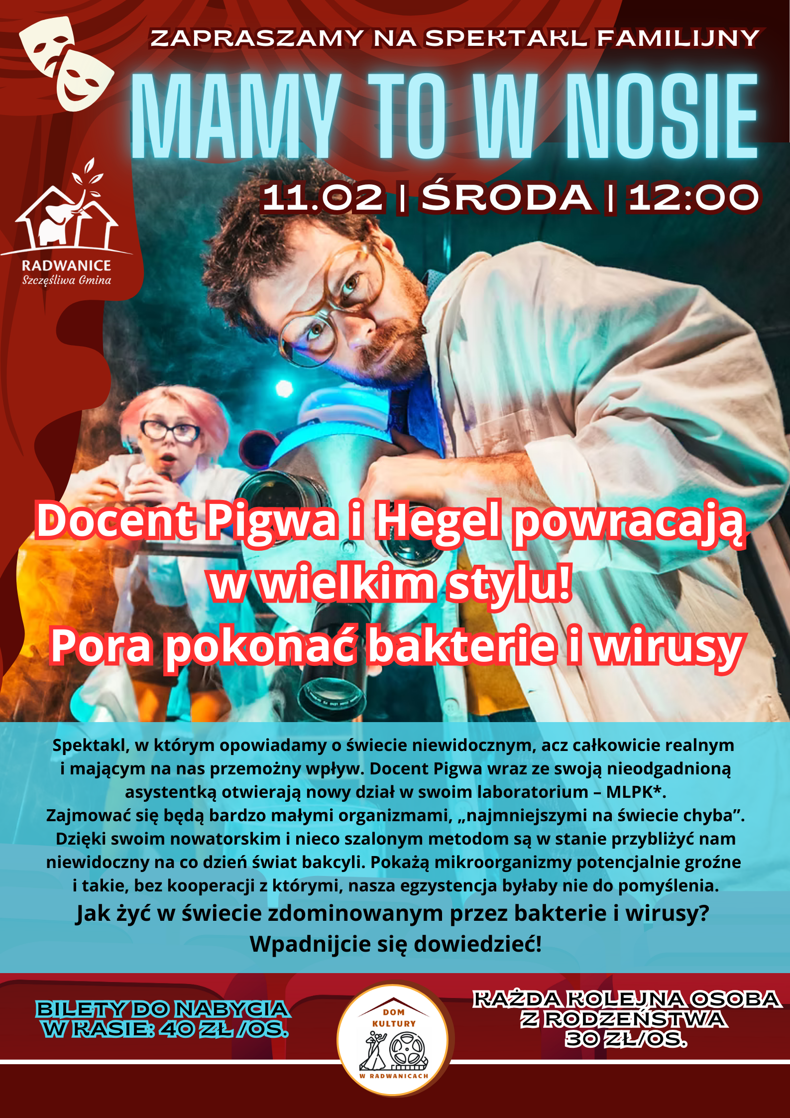 "Mamy to w nosie"- Spektakl z efektami specjalnymi.  - zdjęcie 1